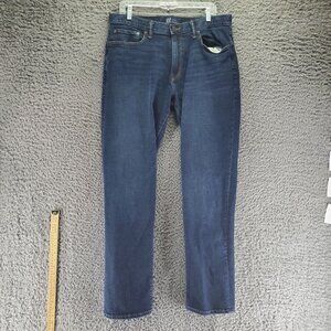 Gap Jeans Mens 34x34 Blue Straight Stretch Denim